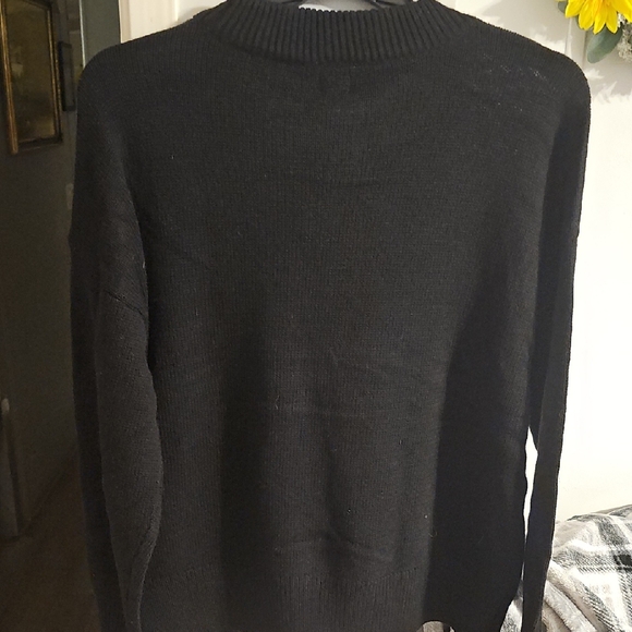 a new day Women's Black Crew Neck Sweater - Picture 4 of 4